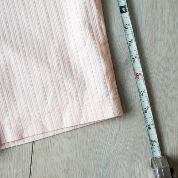 Pinstripe Shorts Pink - Picture 9 of 13